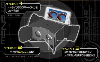 スマートフォンをセットするだけで360°バーチャルリアリティ(VR)体験!「BotsNew(ボッツニュー)」発売