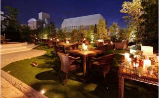 今年も西鉄グランドホテルの屋上にハーブダイニング「jurer(ジュレ)」がオープン