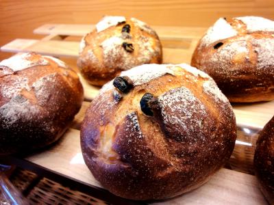 リンゴとレーズンのパン・オ・レ