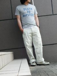 DEPSEA JAPAN ヒッコリーペインターパンツ