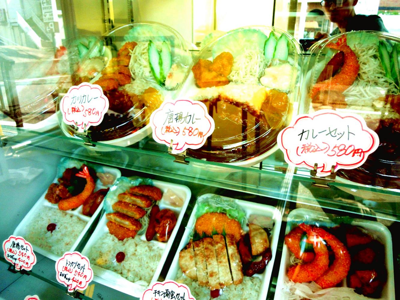 ディスプレイ お弁当の12時亭