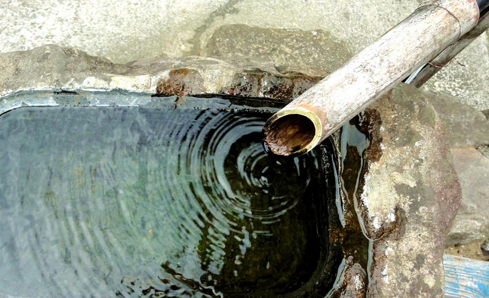 おいしい水が湧く 太閤水