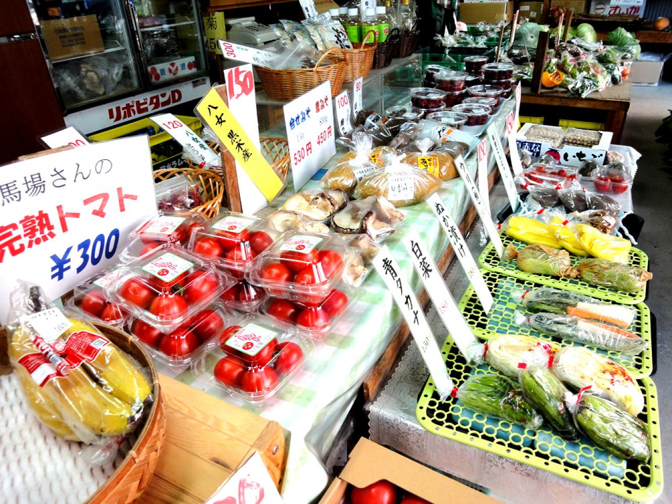 お漬物は人気の商品。 露天産直販売 タマころ 「株式会社しあわせ家族」