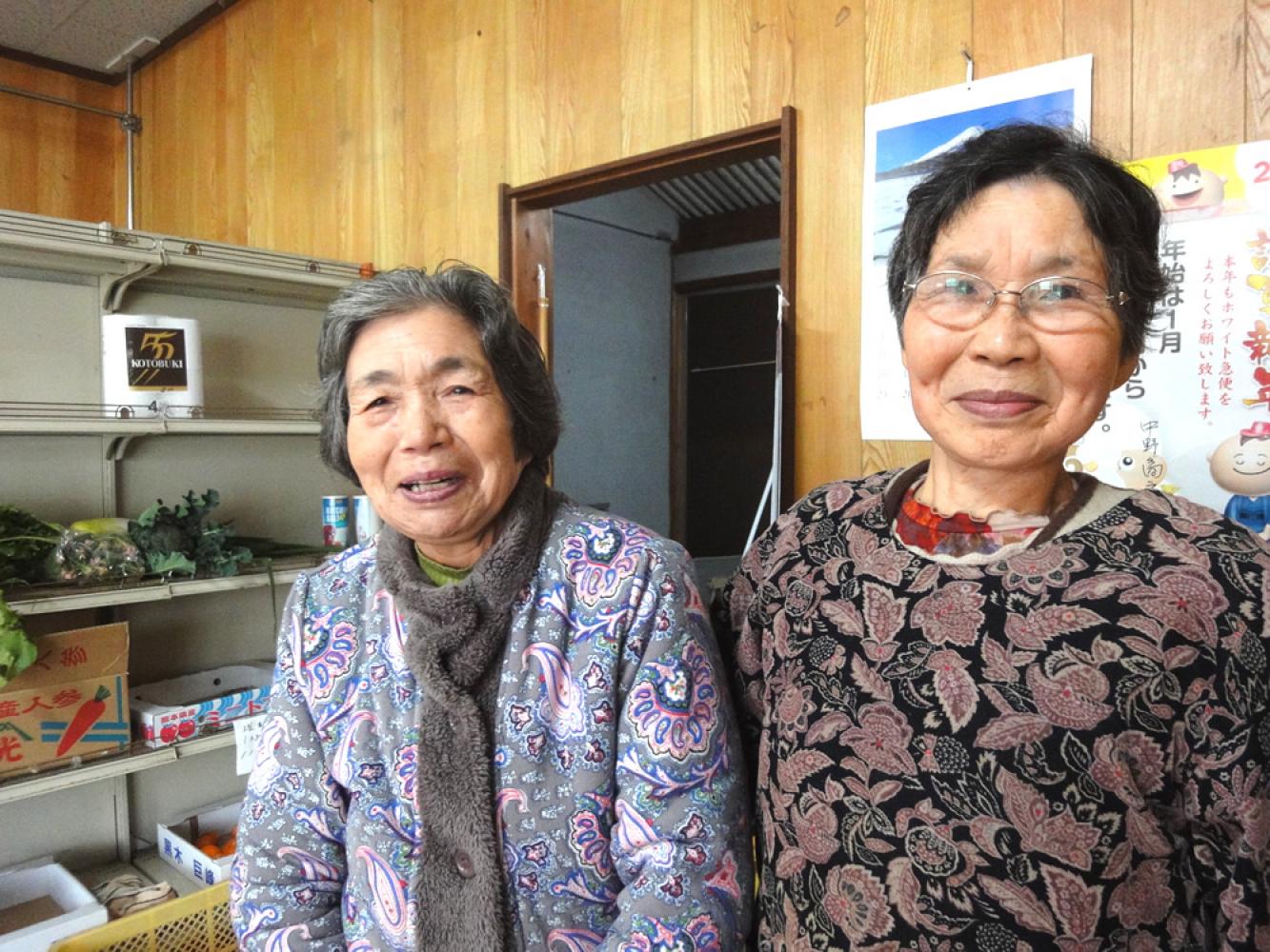 地元農家の生産したものを販売しています 生産者直売店 中野商店